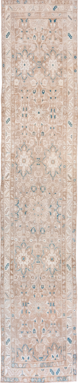 Vintage Malayer Runner Rug (3' x 16')